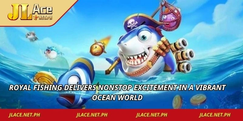 Royal Fishing delivers nonstop excitement in a vibrant ocean world