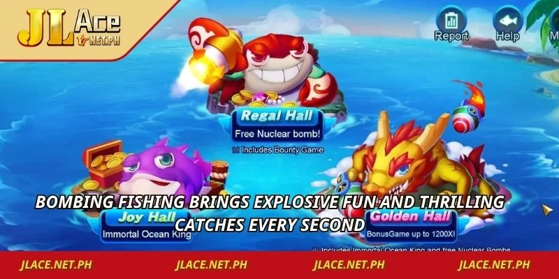 Bombing Fishing brings explosive fun and thrilling catches every second