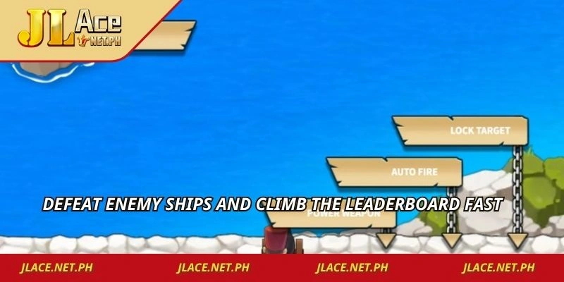 Defeat enemy ships and climb the leaderboard fast