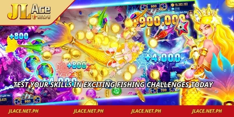 Test your skills in exciting fishing challenges today