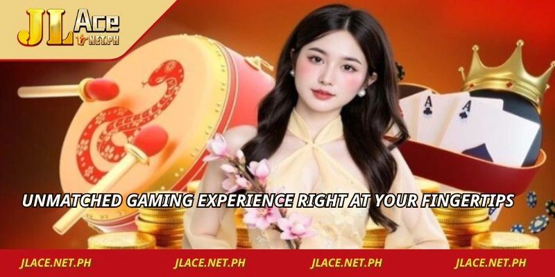 Unmatched gaming experience right at your fingertips