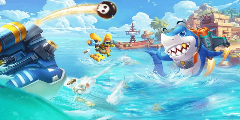 Fish shooting game