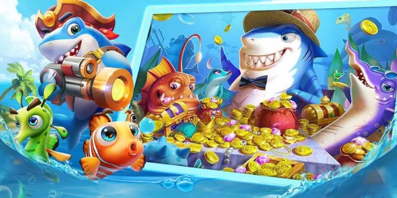 Fish shooting game